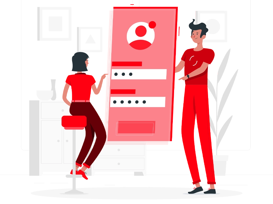 Login illustration