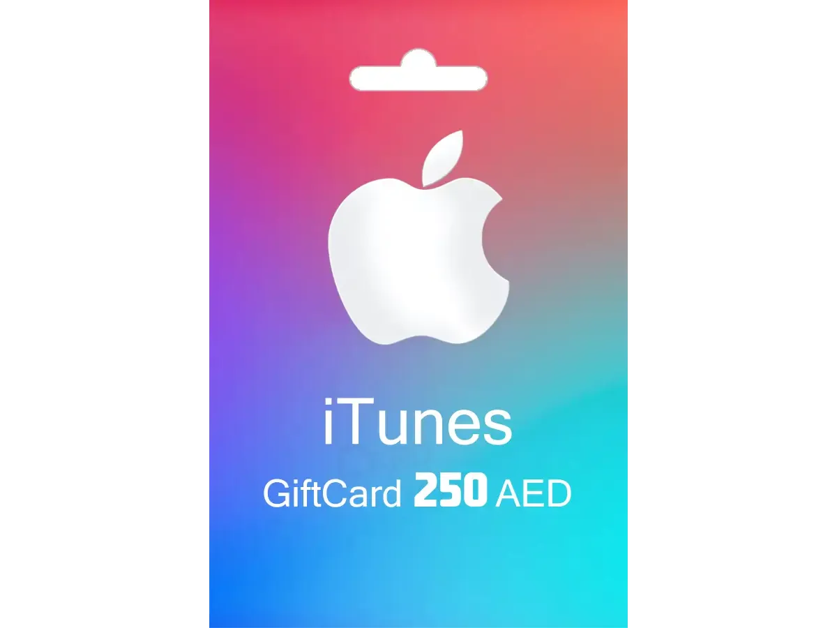 گیفت کارت اپل آیتونز 250 درهم امارات متحده عربی