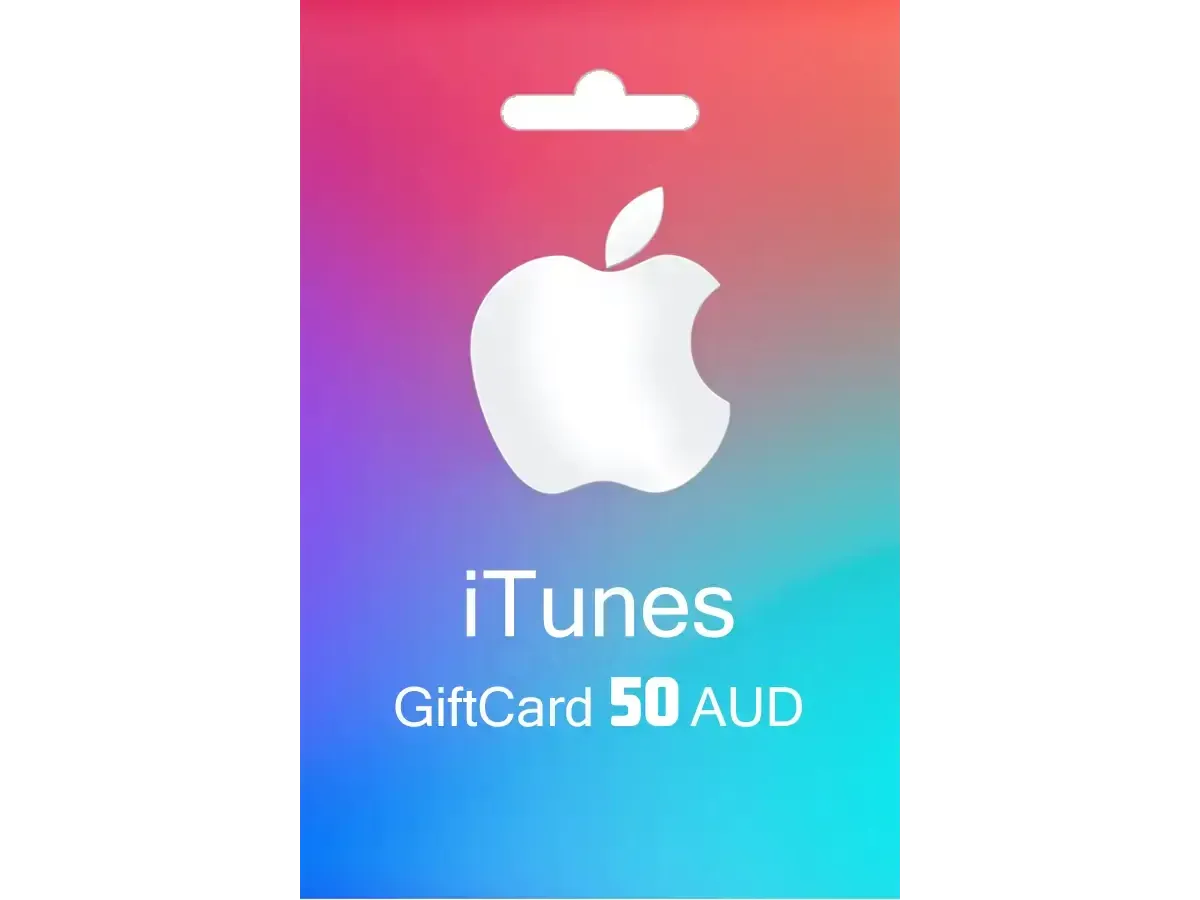 گیفت کارت آیتونز 50 دلاری استرالیا
