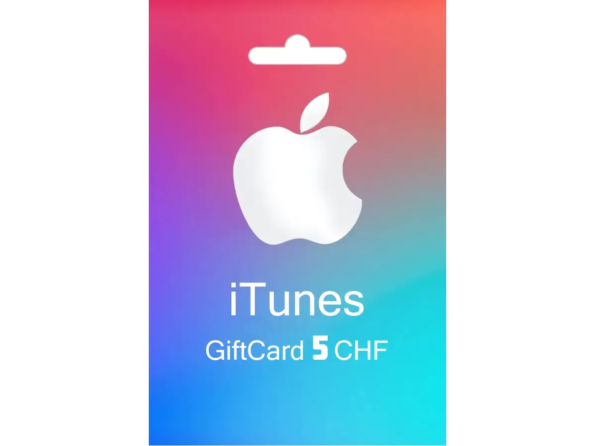 گیفت کارت آیتونز 5 فرانک سوئیس