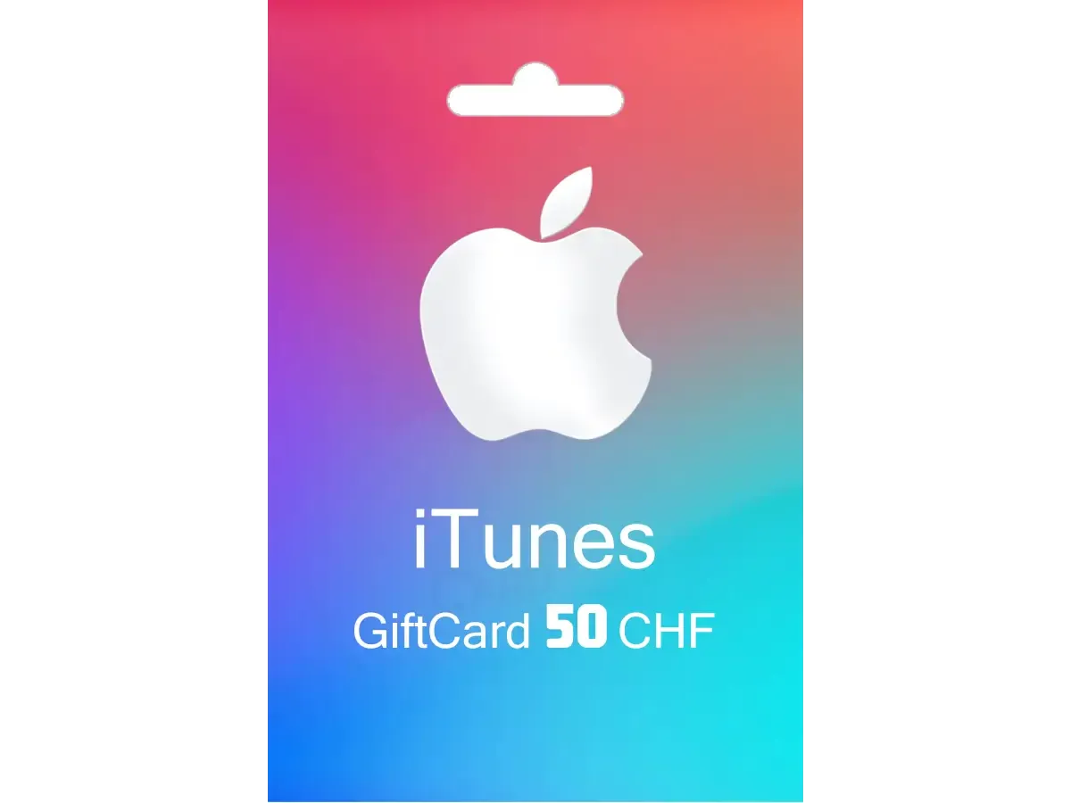 گیفت کارت آیتونز 50 فرانک سوئیس