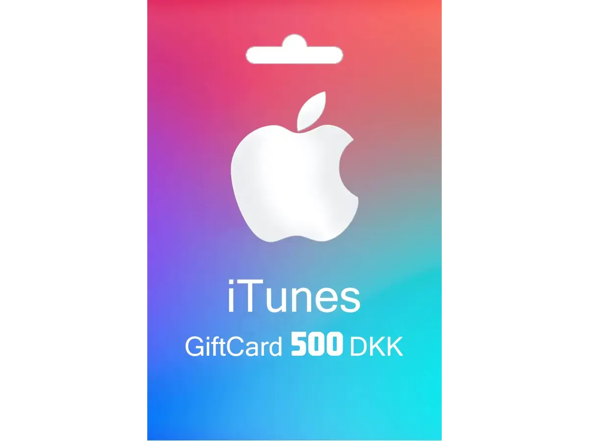 گیفت کارت آیتونز 500 کرون دانمارک