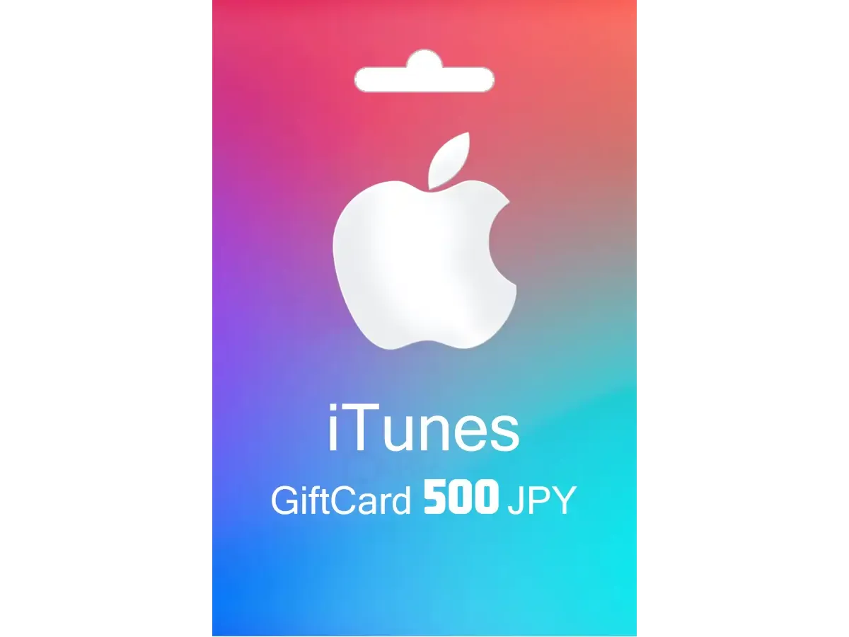 گیفت کارت اپل آیتونز 500 ین ژاپن