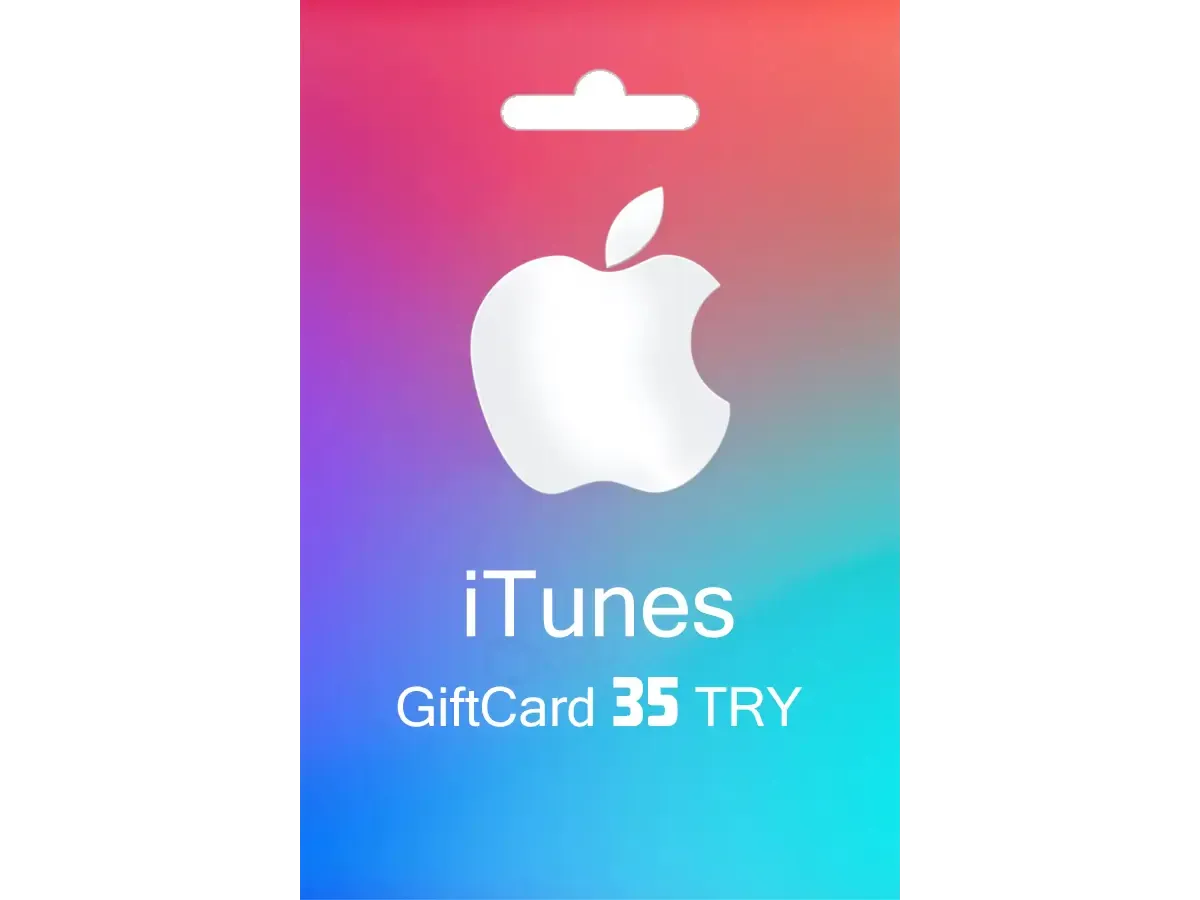 گیفت کارت آیتونز 35 لیره ترکیه