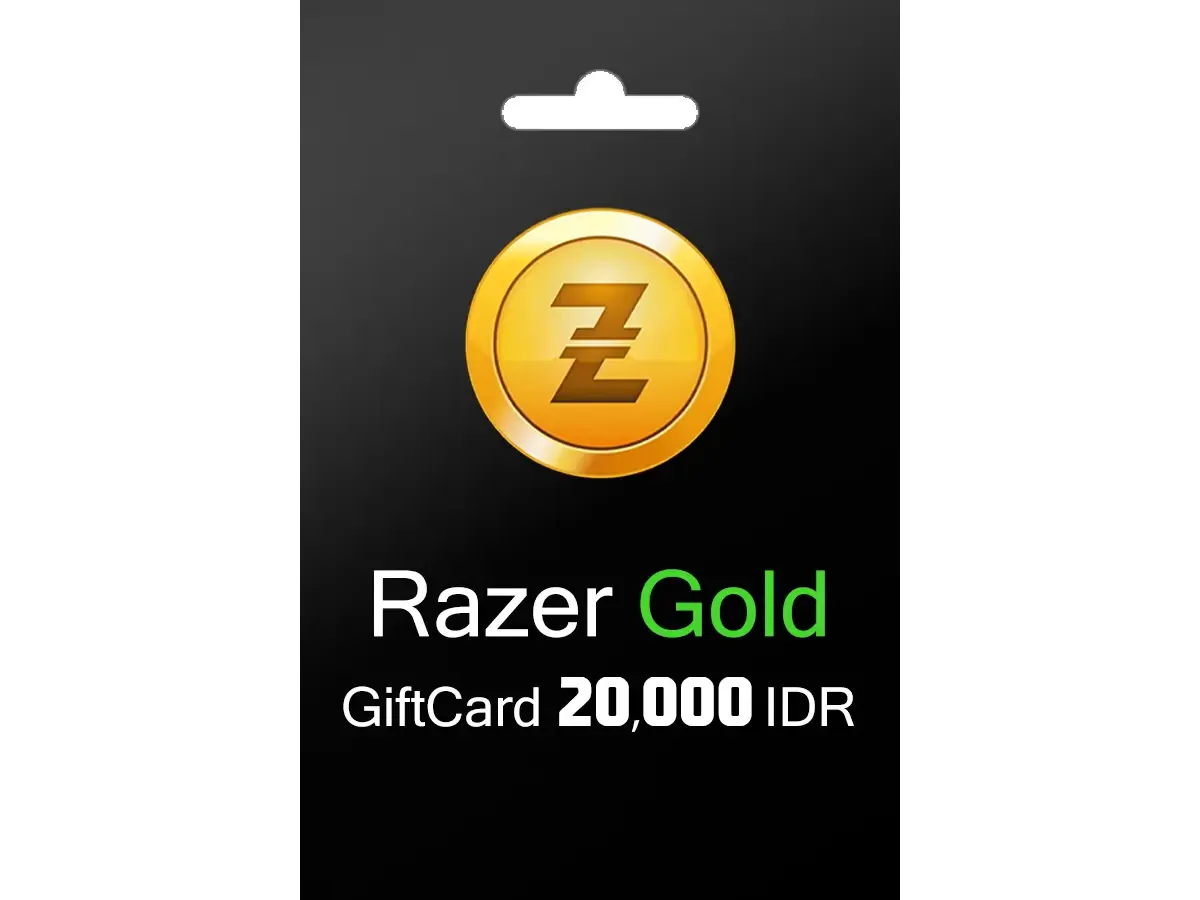 ریزر گلد 20,000 روپیه اندونزی (ID)
