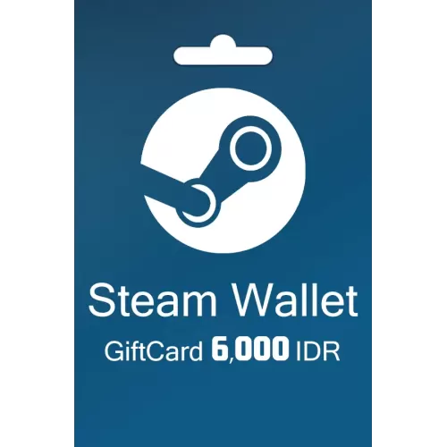استیم 6,000 روپیه اندونزی (ID Global)