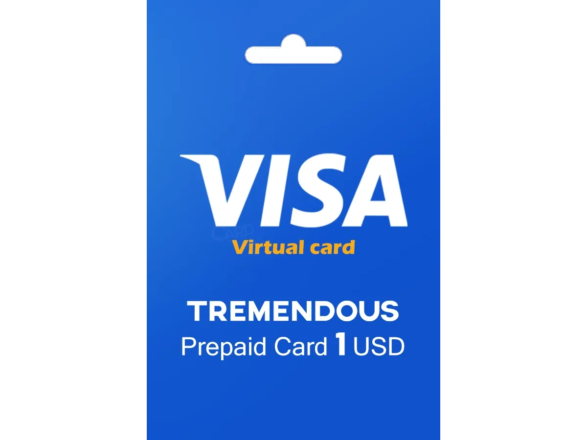 ویزا کارت 1 دلاری آمریکا Tremendous: با نام شما، مناسب وریفای حساب و خرید آنلاین