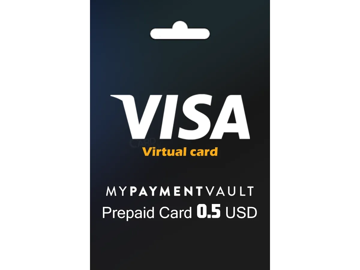 ویزا کارت 0.5 دلاری آمریکا My Payment Vault ایده‌آل برای وریفای