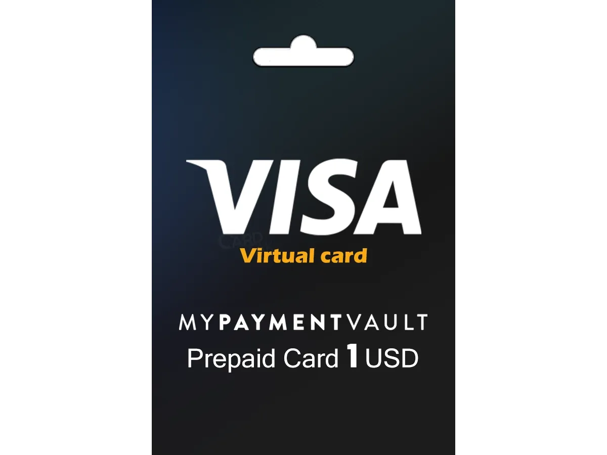 ویزا کارت 1 دلاری آمریکا My Payment Vault مناسب پرداخت و وریفای