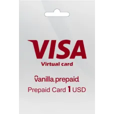 ویزا کارت 1 دلاری آمریکا (Vanilla)