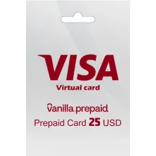 ویزا کارت 25 دلاری آمریکا (Vanilla)