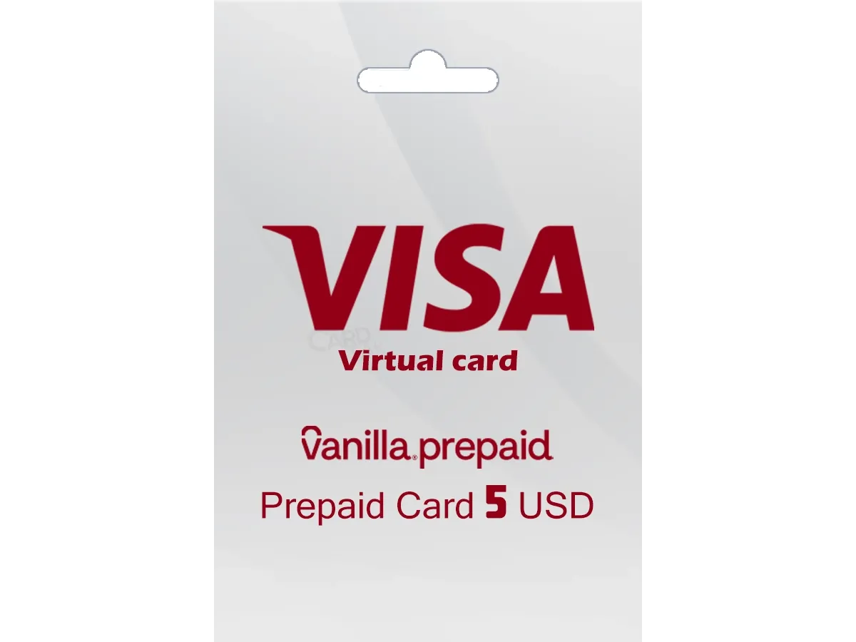 ویزا کارت 5 دلاری آمریکا Vanilla