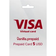 ویزا کارت 5 دلاری آمریکا (Vanilla)