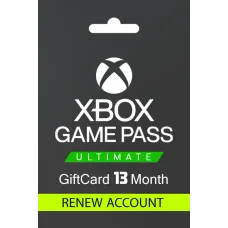 گیم پس آلتیمیت 13 ماهه (کد/گلوبال/تمدید)