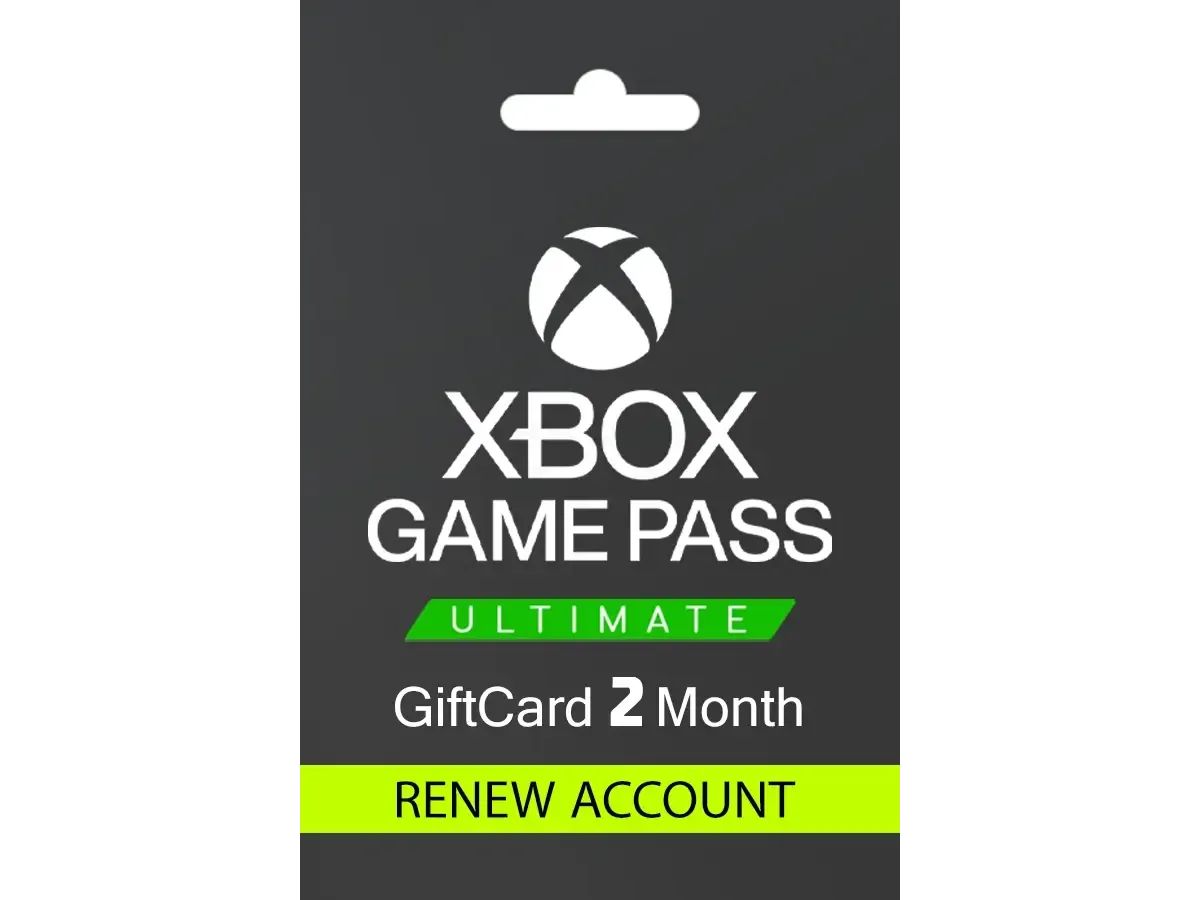 گیفت کارت گیم پس آلتیمیت 2 ماهه گلوبال ایکس باکس
