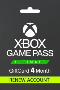 گیفت کارت گیم پس آلتیمیت 4 ماهه گلوبال ایکس باکس