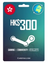 استیم 38.69 دلاری گلوبال (Steam 300 HKD)