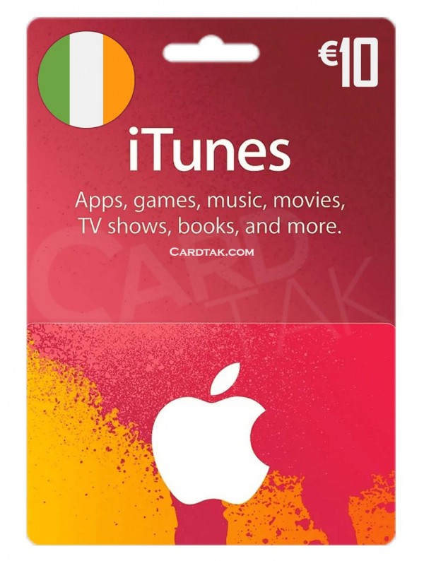 گیفت کارت آیتونز 10 یورو ایرلند (بهترین قیمت)