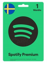 اسپاتیفای پریمیوم 1 ماهه سوئد (SE)