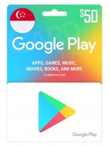 گوگل پلی 50 دلاری سنگاپور (SG)