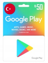 گوگل پلی 50 لیره ترکیه (TR)