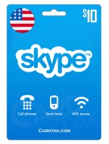 اسکایپ 10 دلاری آمریکا (US)