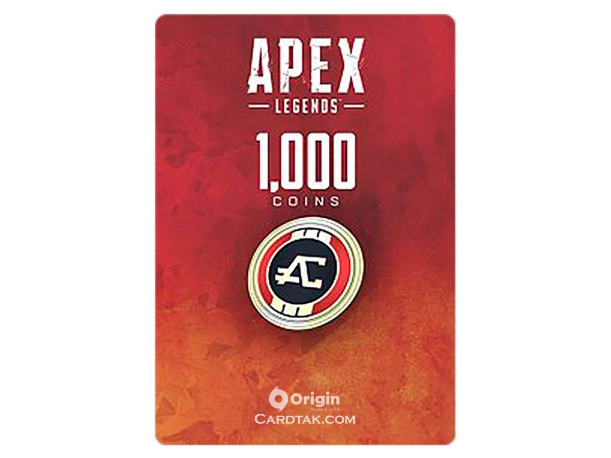 گیفت کارت اپکس لجندز 1000 کوین اوریجین