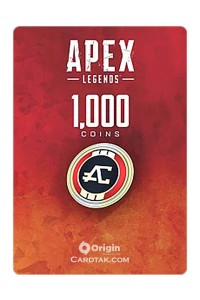 گیفت کارت اپکس لجندز 1000 کوین اوریجین