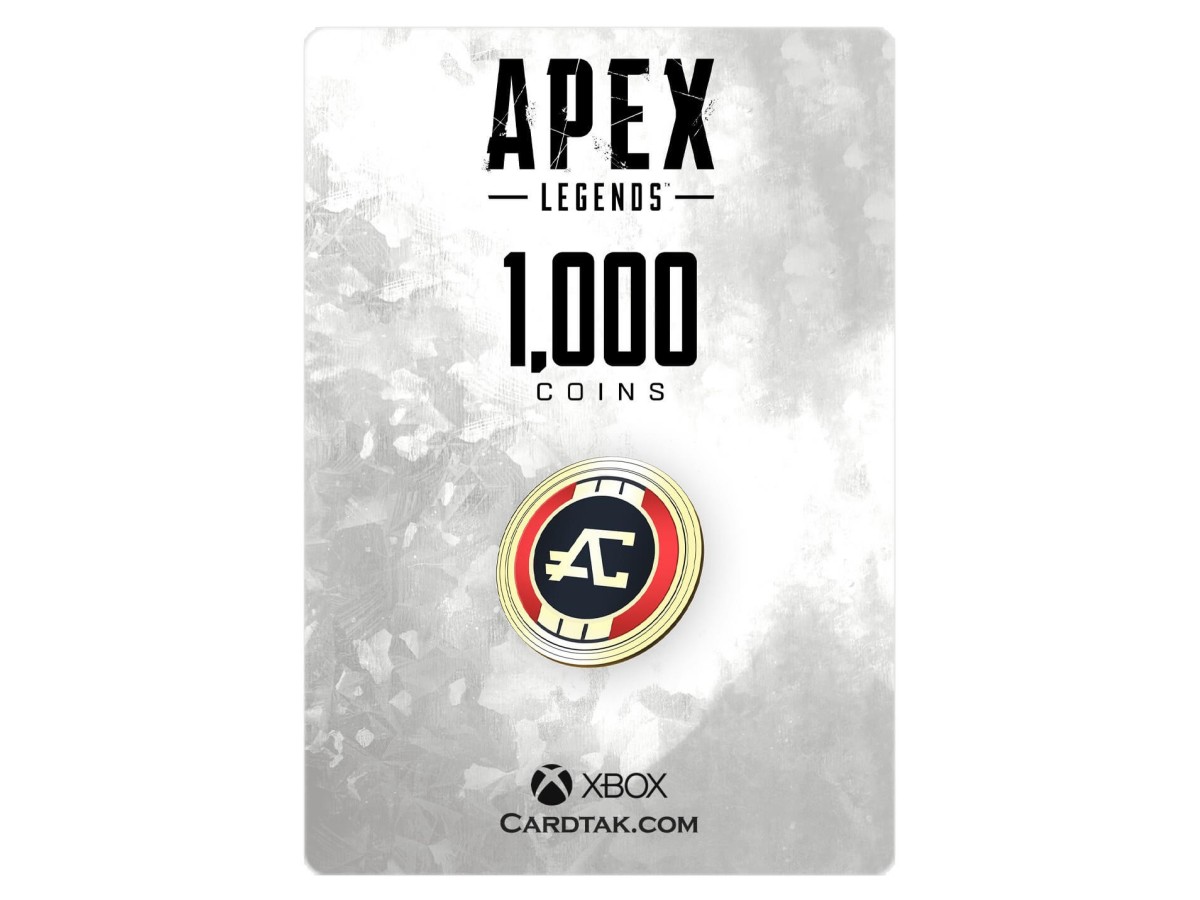 گیفت کارت اپکس لجندز 1000 کوین ایکس‌باکس