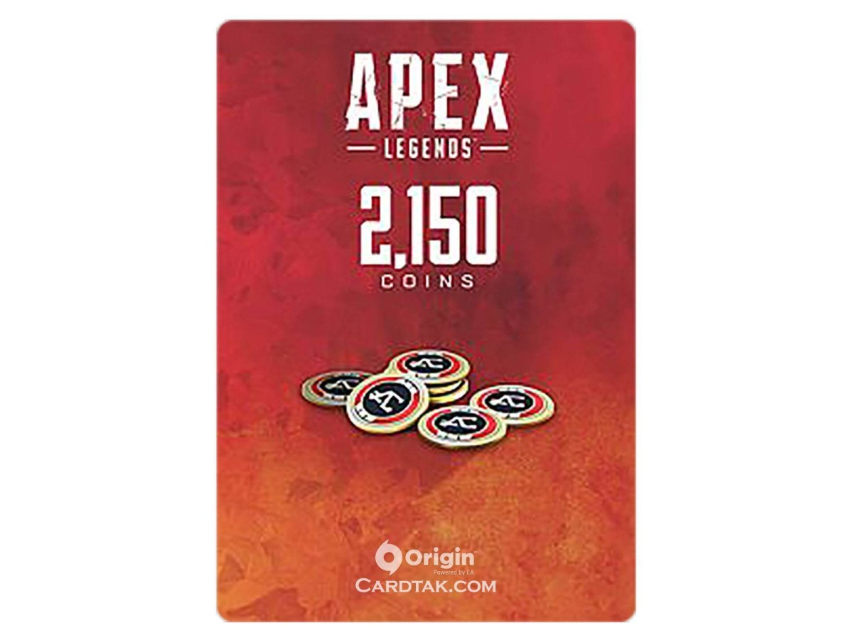 گیفت کارت اپکس لجندز 2150 کوین اوریجین
