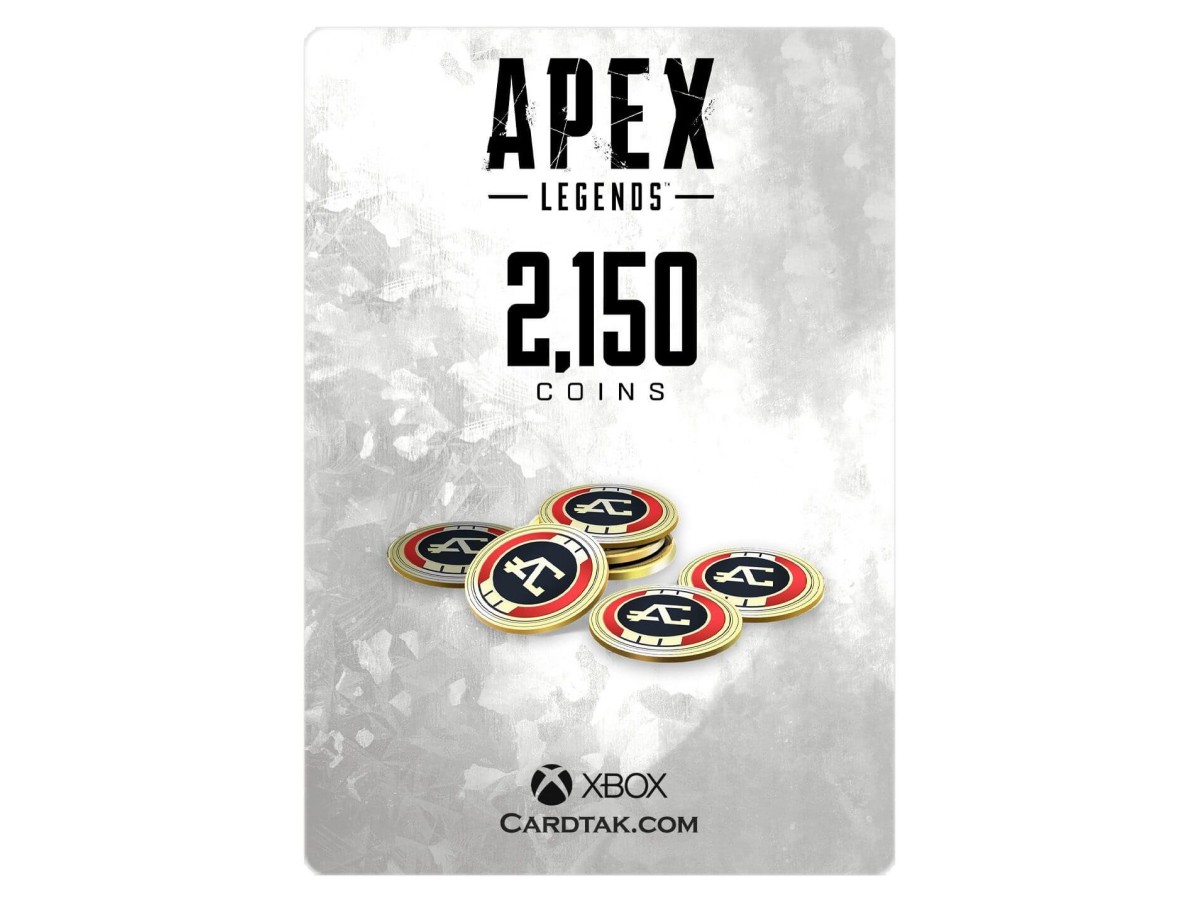 گیفت کارت اپکس لجندز 2150 کوین ایکس‌باکس