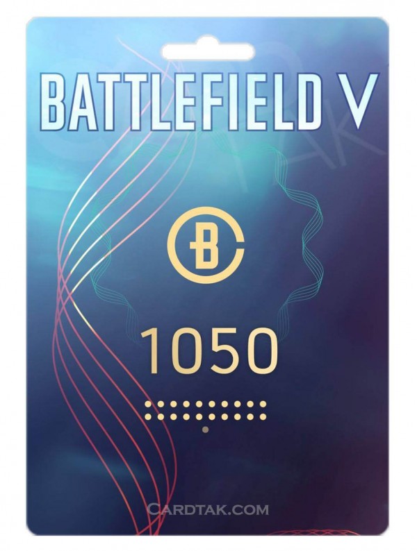 گیفت کارت 1050 سکه Battlefield V - اوریجین