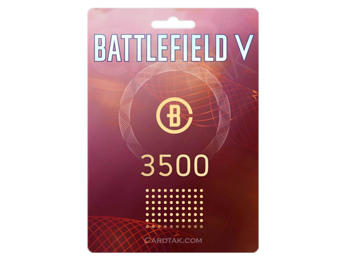 گیفت کارت 3500 سکه Battlefield V - اوریجین