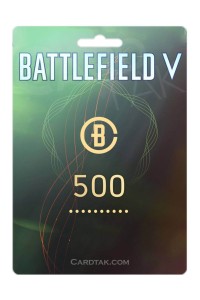 گیفت کارت 500 سکه Battlefield V - اوریجین
