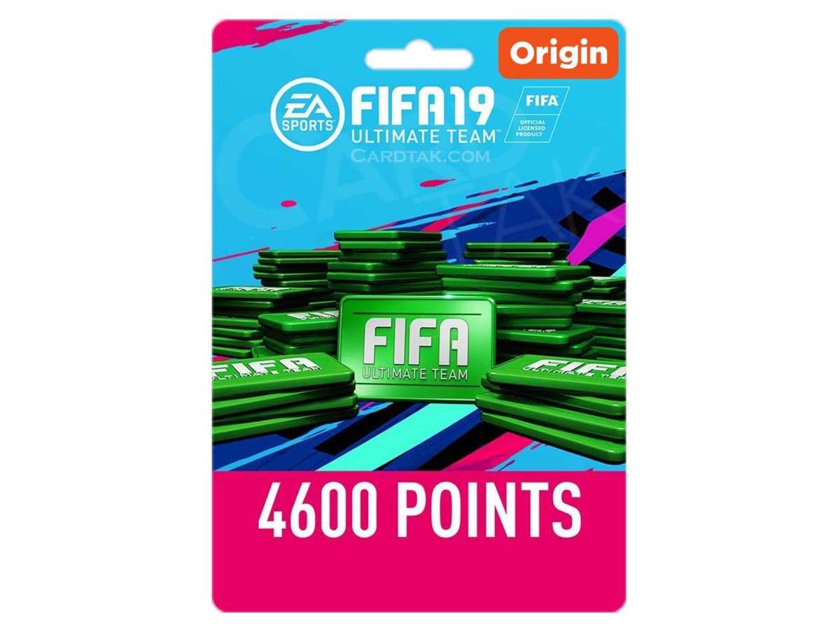 گیفت کارت 4600 پوینت فیفا 19 - اوریجین