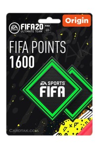 گیفت کارت 1600 پوینت فیفا 20 - اوریجین