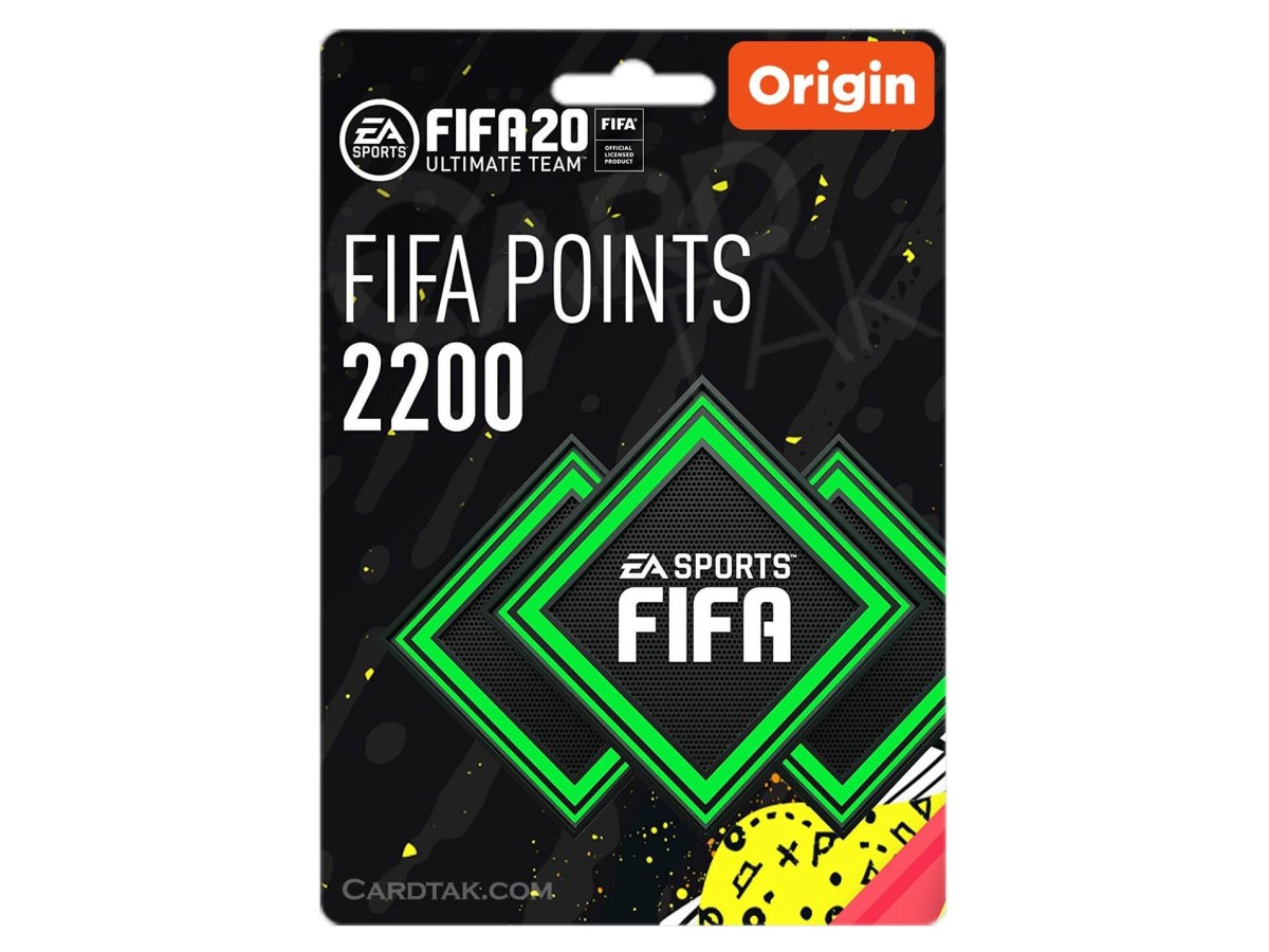 گیفت کارت 2200 پوینت فیفا 20 - اوریجین