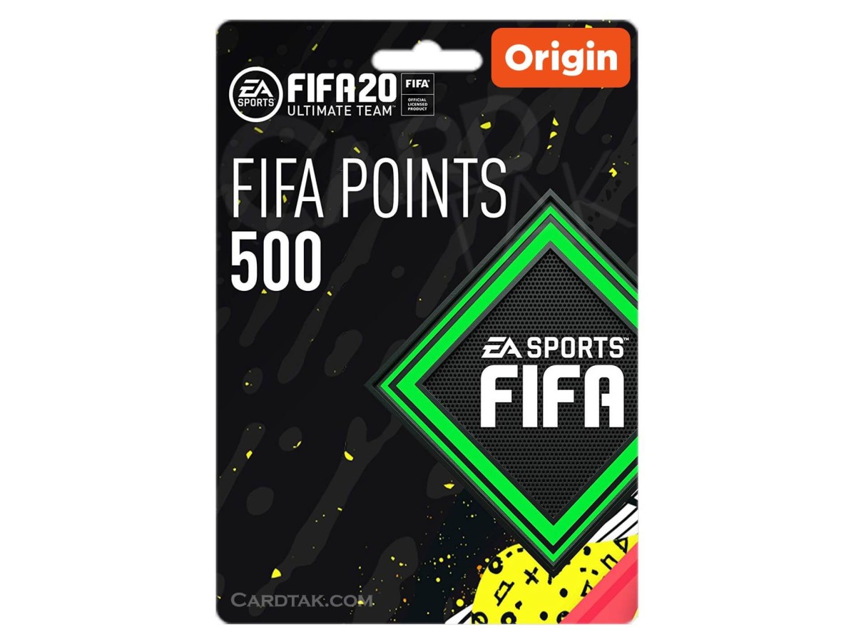 گیفت کارت 500 پوینت فیفا 20 - اوریجین