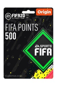 گیفت کارت 500 پوینت فیفا 20 - اوریجین