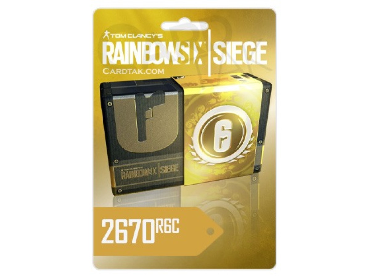 شارژ اکانت رینبو سیکس 2670 کردیت استیم برزیل