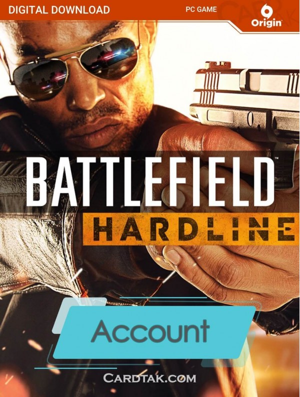 اکانت بازی اورجینال Battlefield Hardline + گارانتی
