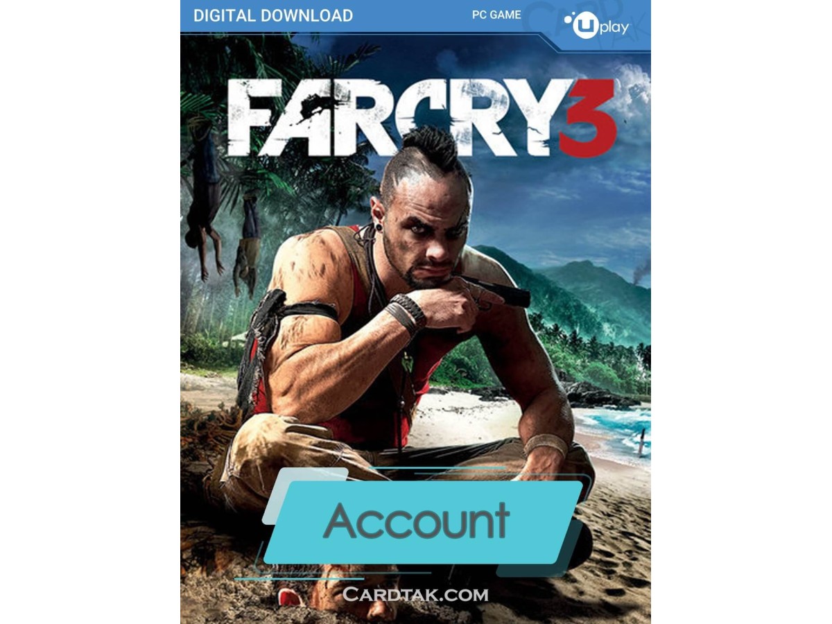 اکانت بازی اورجینال Far Cry 3 + گارانتی