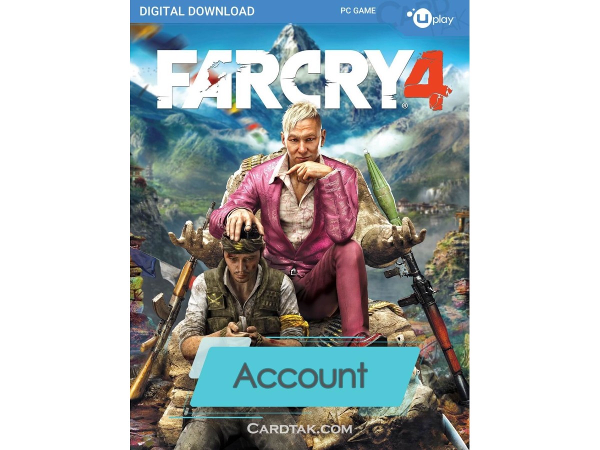 اکانت بازی اورجینال Far Cry 4 + گارانتی