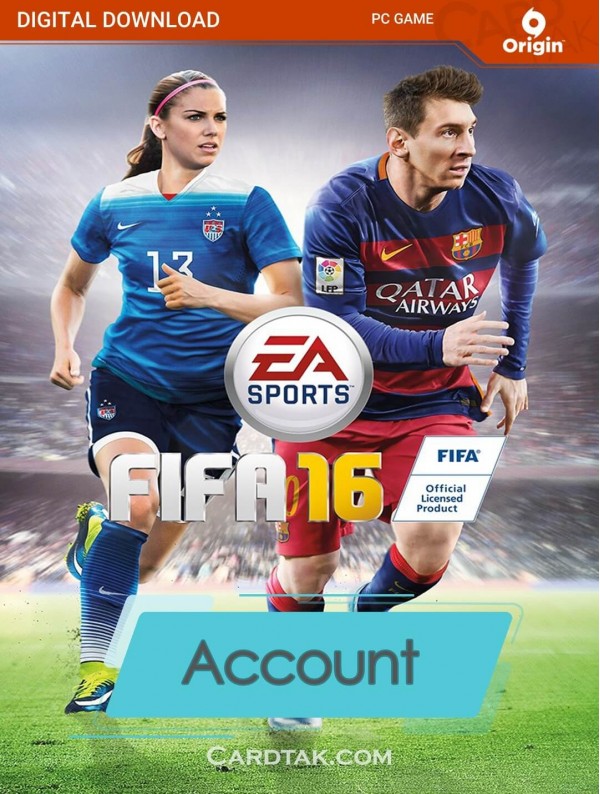 اکانت بازی اورجینال FIFA 16 + گارانتی