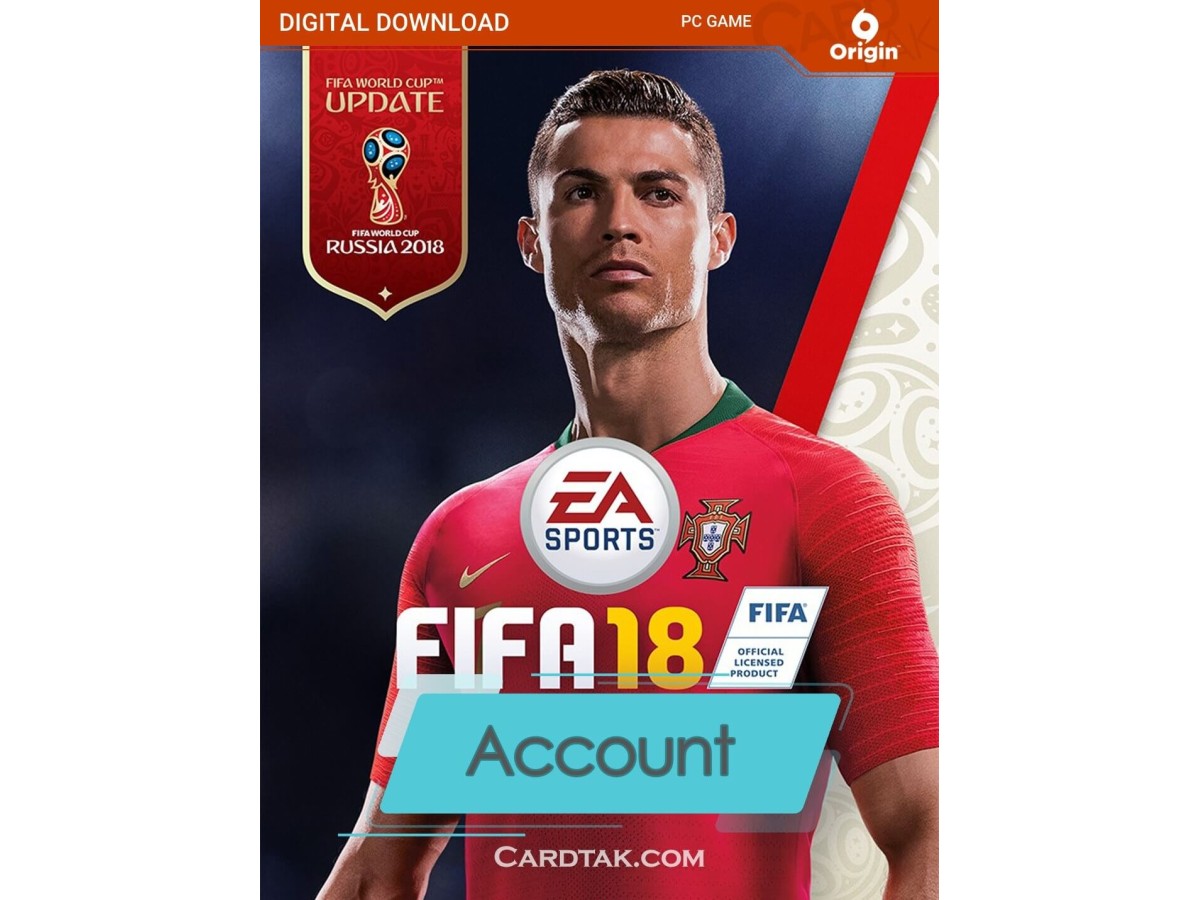 اکانت بازی اورجینال FIFA 18 + گارانتی
