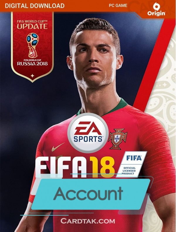 اکانت بازی اورجینال FIFA 18 + گارانتی