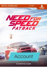 اکانت بازی اورجینال Need for Speed Payback + گارانتی