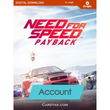 اکانت بازی اورجینال Need for Speed Payback + گارانتی