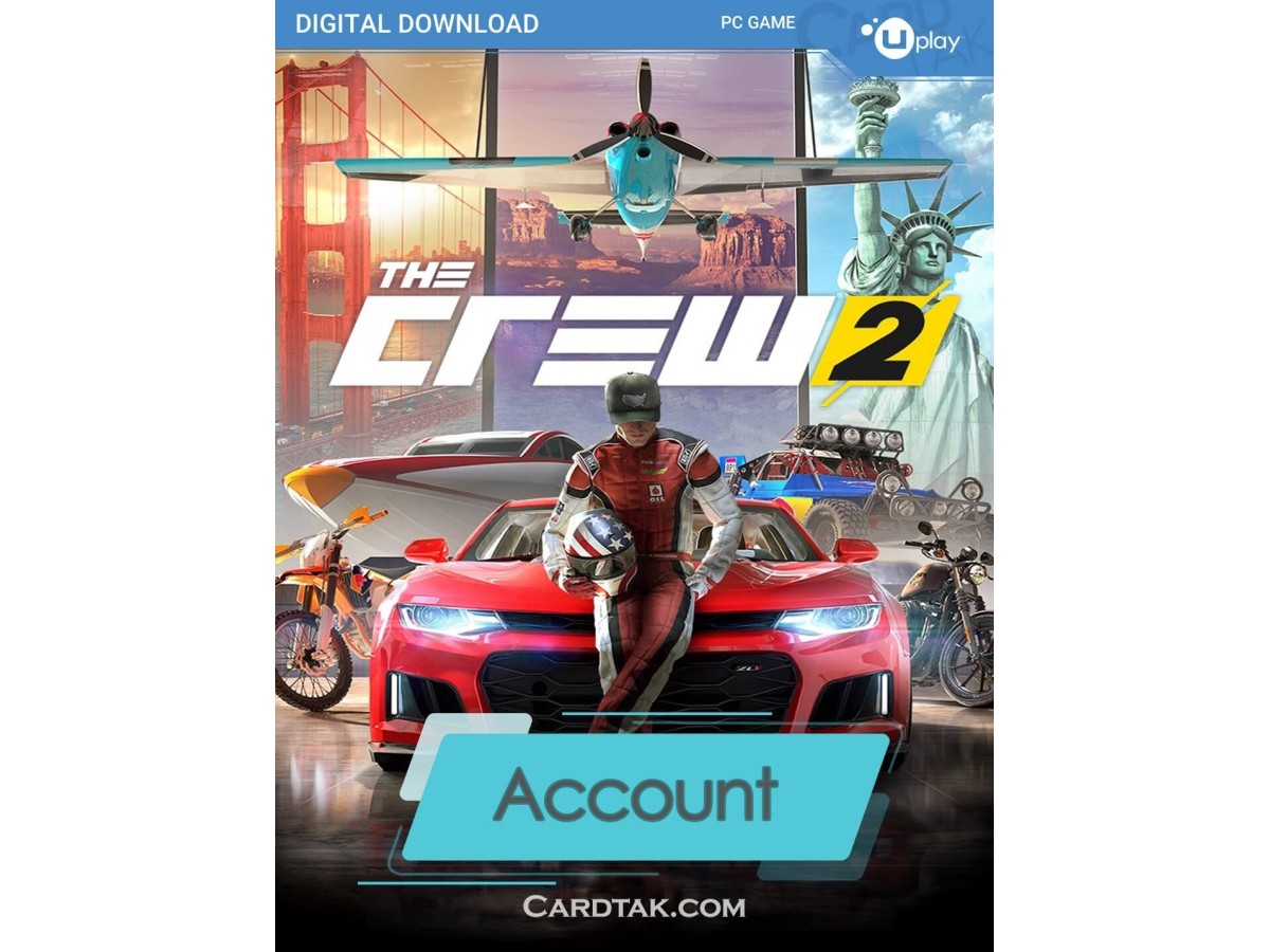 اکانت بازی اورجینال The Crew 2 + گارانتی