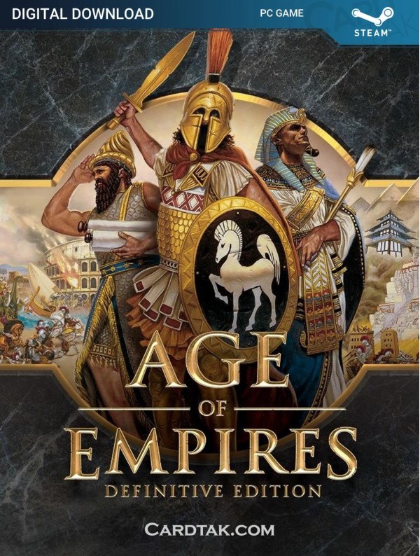 سی دی کی بازی Age of Empires Definitive Edition